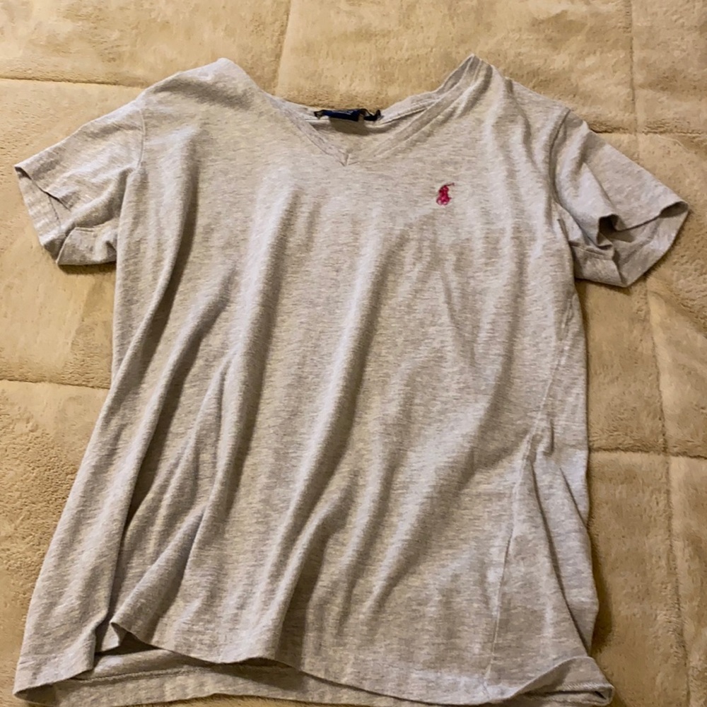 Grey Ralph Lauren top